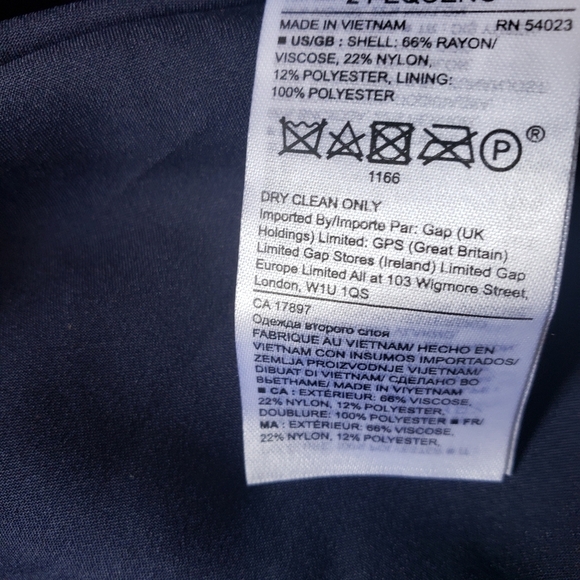 *NEW! BANANA REPUBLIC CREW NECK SLEEVELESS SHIFT DRESS POCKETS STRIPES XS 00 - Picture 12 of 13